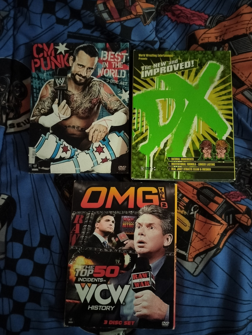 CM Punk Best In The World DX DVD And OMG 50 Top Moments WCW
